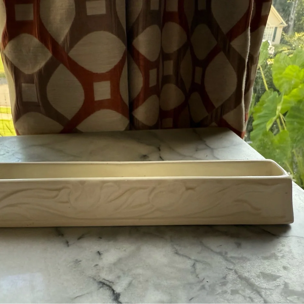 Spode Cream Ceramic Vanity Tray